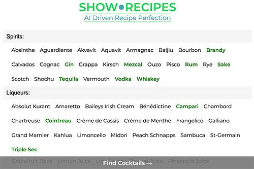 Show.Recipes